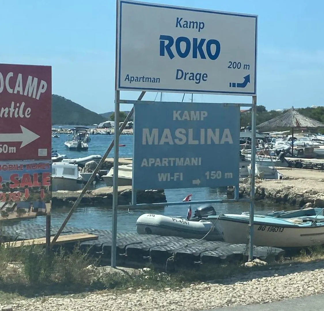 Serenity House, Cozy Familly Place, Free Parking, Seaside, In Dalmacia, Drage, Kamp Maslina 別荘